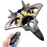 Avião De Controle Remoto Para Criança Aero Jato Caça Drone