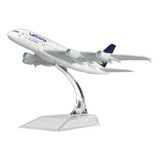 Avião De Ferro Em Miniatura Lufthansa Airbus Boeing Coleção
