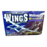 Avião De Papel Discovery Channel White Wings 15 Modelos