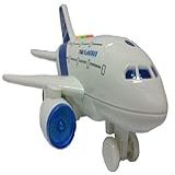 Avião De Viagem Brinquedo Realista Com Som E Luzes Bbr Toys