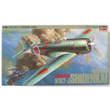 Avião Kawanishi Shidenkai George Kit Hasegawa 1 48 Raro