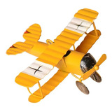 Avião Miniatura Metal 10cm Vintage Batalha