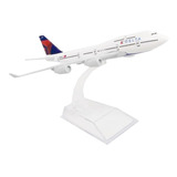 Avião Para Colecionar Delta Boeing Airbus Miniatura Em Metal
