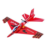 Avião Planador Motor A Bateria Recarregável Usb Led Na Base