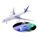 Aviãozinho De Brinquedo Fricção Efeito Sonoro De Avião E Luz
