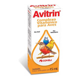 Avitrin Complexo Vitamínico Para Pássaros Coveli 15ml