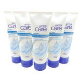 Avon Care Luvas De Silicone Kit 5 Creme Protetor P Mãos 75g