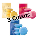 Avon Encanto Caixa Sabonetes 4 Unid X 80g Kit 3 Caixas