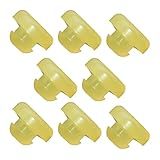 Awlbed 8 Peças De Freio Embreagem Pedal Batente Plugue De Borracha- Pedal De Freio- Auto Peças De Reposição -46584-5P010 46584-S0100 46584-2Y000- Compatível Com Nissan Infiniti Nissan -bege-