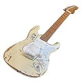AXE HEAVEN Réplica Clássica De Guitarra Em Miniatura Da Jimmie Vaughan Fender Strat Oficialmente Licenciada