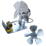 Axial Exaustor Churrasqueira Hélice Aluminio 250mm
