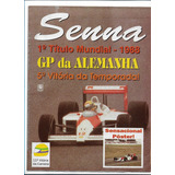 Ayrton Senna 1988 Gp Alemanha Revista Pôster Campeão N 5