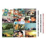 Ayrton Senna Do Brasil 12 Cartões Telefônicos