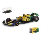 Ayrton Senna F1 Mclaren Mcl38 2024 1 43 Bburago Display