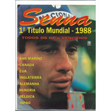Ayrton Senna Revista Pôster O Ídolo N 2 Titulo Mundial 1988