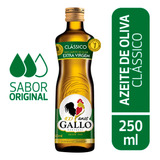 Azeite Extra Virgem Clássico Português Gallo Vidro 250ml