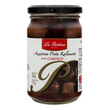 Azeitona Kalamata Em Conserva Sem Caroço La Pastina Vidro 175g