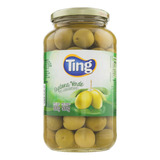 Azeitona Verde Em Conserva Ting Vidro 500g