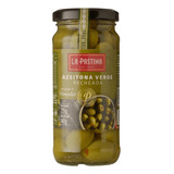 Azeitona Verde Recheio Pasta De Pimentão La Pastina 140g