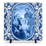 Azulejo Com Imagem Da Sagrada Família Azulejo 20x20 Lindo 