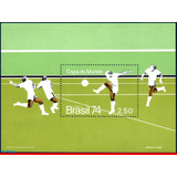 B 36 1974 Copa Do Mundo Fifa Alemanha Futebol Mint