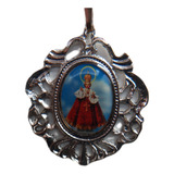 B Antigo Medalha Do Menino Jesus De Praga Frete Grátis