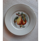 B Antigo Prato De Parede Em Porcelana Limoges Ppl1