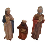 B Antigo Reis Magos Figura De Presépio Em Resina 11 Cm