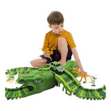 B Carro Elétrico 153pcs set Do Trilho Do Dinossauro Do