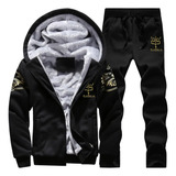 B Conjunto Moletom Frio