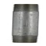 B K Galvanized Nipple 2 1 2 X 4 