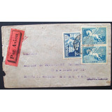 B0352 Uruguai Envelope Circulado Em 1930 Aéreo Para Manaus