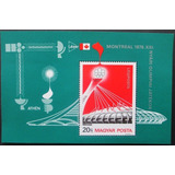 B0602 Hungria Bloco Olimpiadas De Montreal Yvert N 125 N