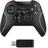 B17 Controles Sem Fio Para Xbox One- Gamepad Sem Fio Para PC Com Adaptador Sem Fio De 2-4 GHz- Compatível Com Xbox One - One S - One X - P3 Host - Windows 7-8-10