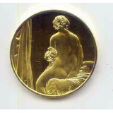 B3652 O Banho Jean auguste Ingres Medalha Laqueada A Our