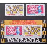 B4682 Tanzânia Xadrez Rotary