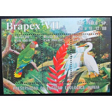 B6027 Brasil Bloco N 78 Lote Com 10 Nnn Fauna Flora Juréi