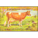 B6154 Bilhete Postal Secretaria Da Fazenda Do Leite Puro Dep