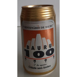 B6844 Lata Cerveja Schincariol Bauru 100 Anos 1997 Vazia