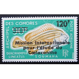 B9533 Comores Fauna Peixe Arqueologia Yvert No A52 Nnn