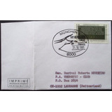 B9546 Alemanha Envelope Circulado Carimbo Fóssil De 1981