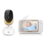 Babá Eletrônica Comfort85 Connect 5 Cromoterapia Motorola Bivolt