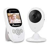 Babá Eletrônica Monitor Do Bebê ACAGALA 2 4 Polegadas De Vídeo Sem Fio Com Monitoramento De Temperatura Áudio Bidirecional E Luz Noturna 2022
