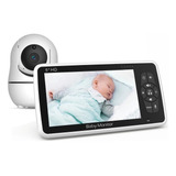 Babá Eletrônica Sem Fio Com Câmera 360 Audio E Temperatura