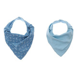Babador Bandana Forro Impermeavel Cor Azul altomar Tamanho Un