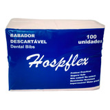 Babador Branco Descartável Impermeável Odonto Pct C 100 Branco Hospflex Dental Bibs Babador Odontológico Branco Dental Bibs Babador Odontológico Branco En Pacote X 100 Unidades