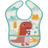 Babador Buba Bebê Infantil Impermeável Velcro Pega Migalhas