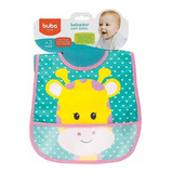 Babador Com Bolso Cata Migalhas Girafa Buba 