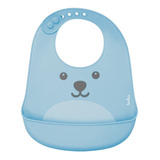 Babador De Silicone Bebê Pega Cata Migalhas Impermeável