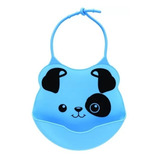 Babador De Silicone Com Cata Migalhas Gato Cachorro Buba